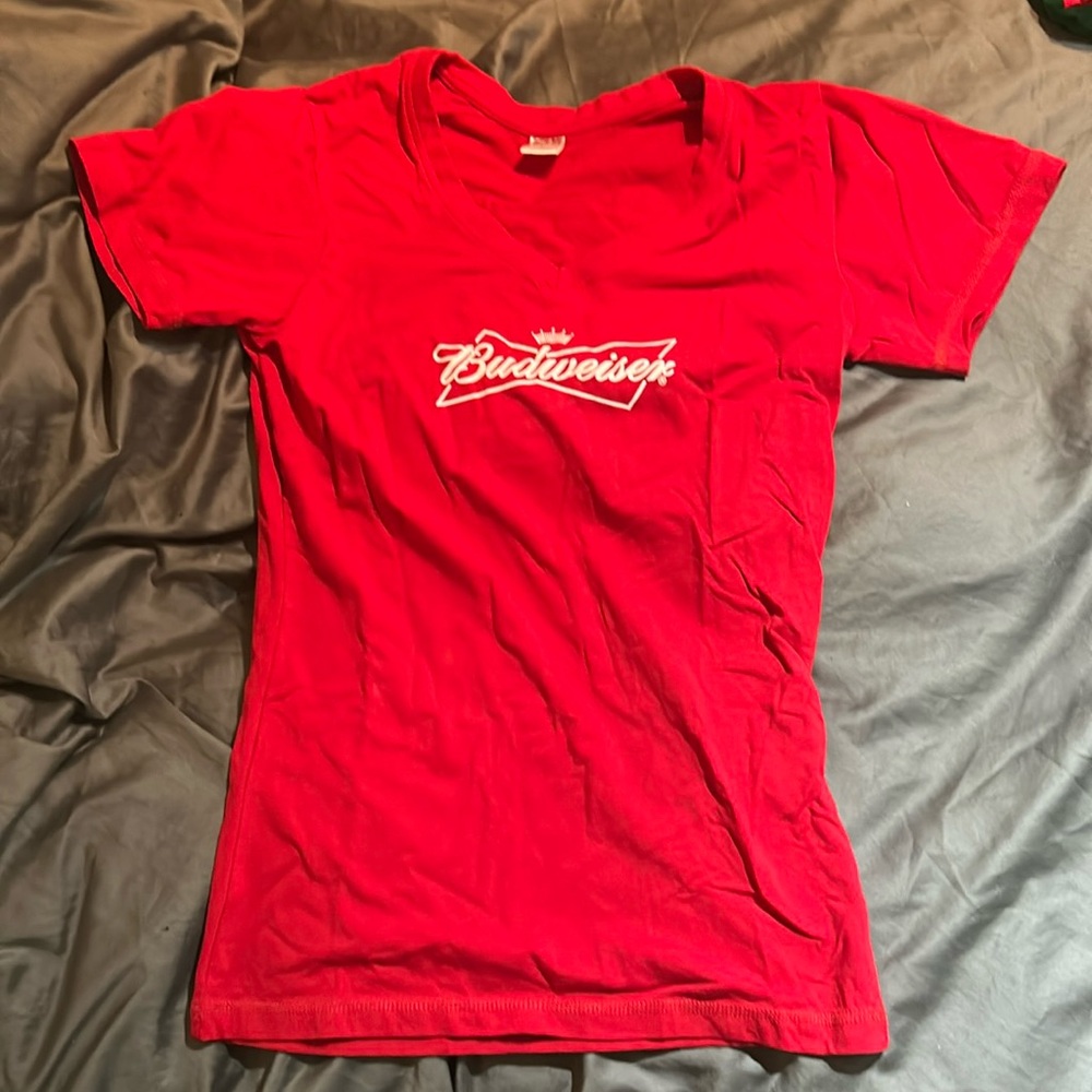 Budweiser Shirt (Womens Fitted)